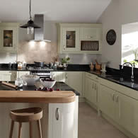 The Milbourne Alabaster & Sage Classic Kitchen