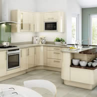 The Avant Ivory Contemporary Kitchen