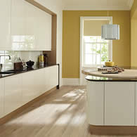 The Remo Alabaster Contemporary Kitchen