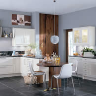 The Scope Ivory Contemporary Kitchen